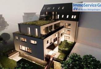 Visualisierung Nacht Ansicht oben