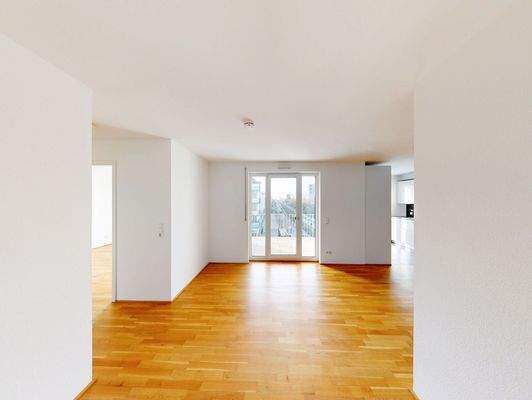 Lichtdurchfluteter Eingangsbereich