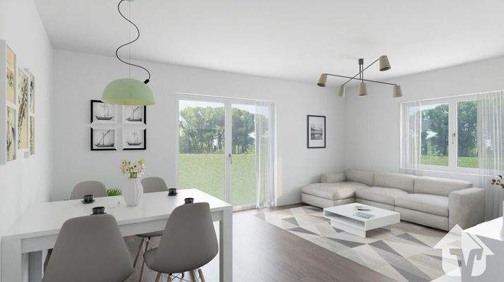 Erdgeschoss Wohnzimmer