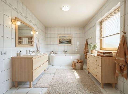 Tageslichtbad im EG - (KI generiert)