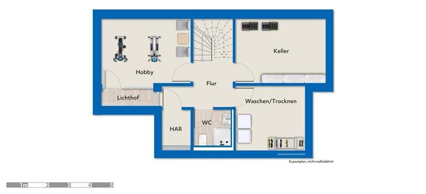 Grundriss Untergeschoss