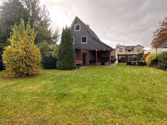 Rückwärtige Hausansicht