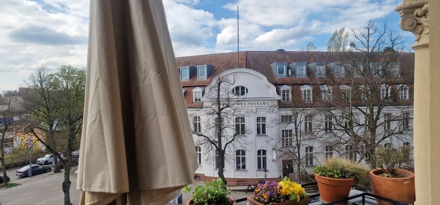 Blick Balkon