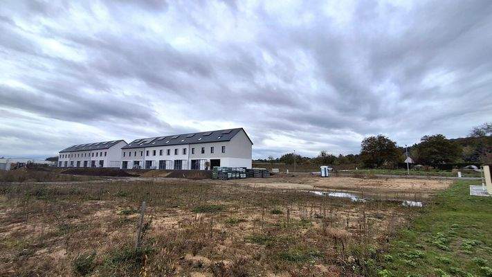 Bebauung im Zentrum des Wohngebietes