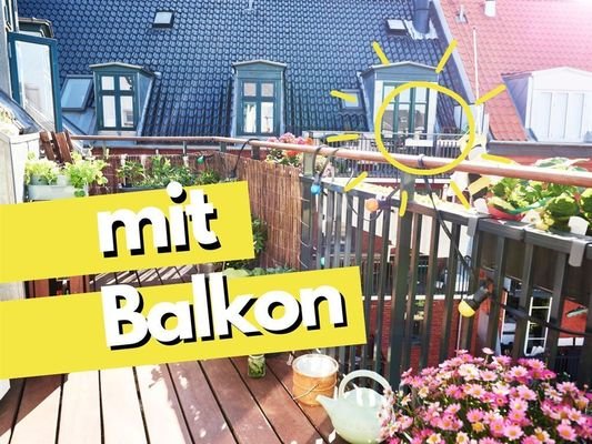 mit Balkon