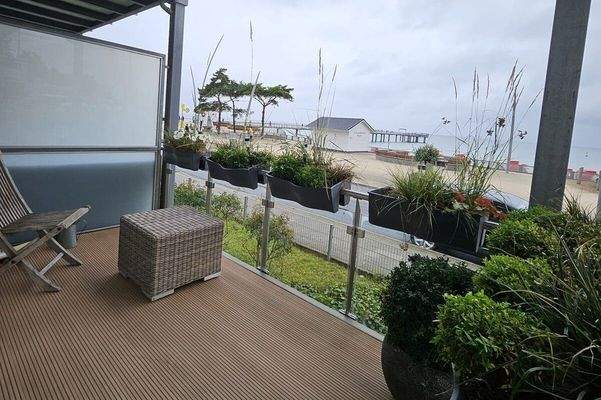 Balkon mit Ostseeblick