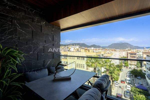 Elegant Flats 400 m from the Sea in Alanya Center