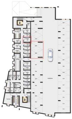 Grundriss UG möbliert