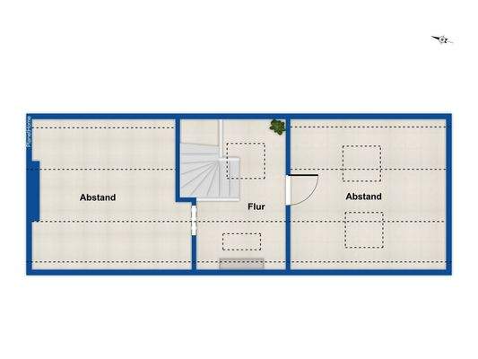 Grundriss Spitzboden