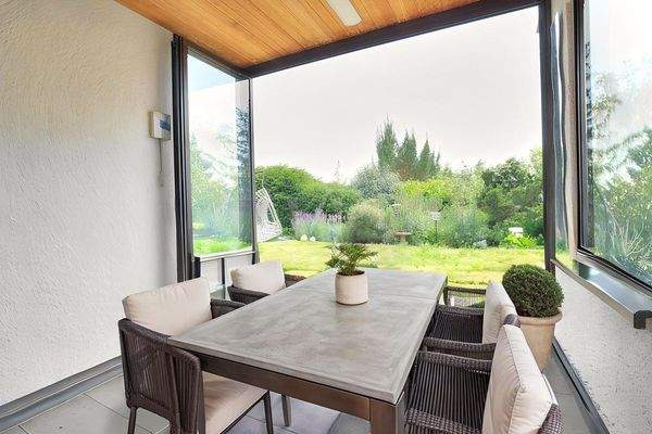 Wintergarten - mögliche Möblierung