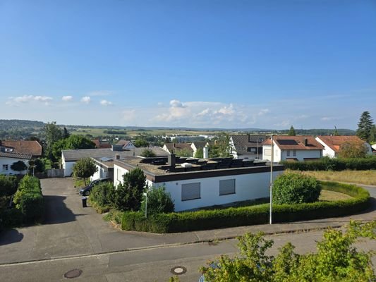 Aussicht vom Balkon