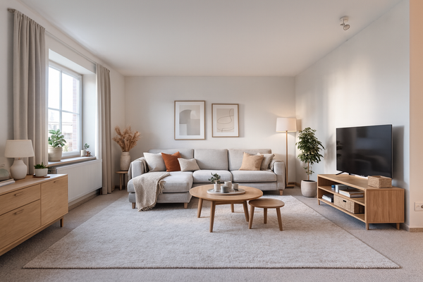 Wohnzimmer - Visualisierung