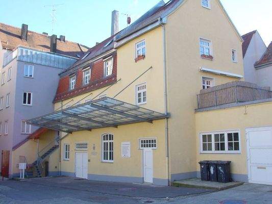 Gelbes Altstadthaus Augsburg