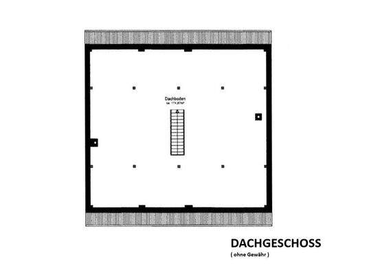 Wohnhaus Grundriss - Dachgeschoss