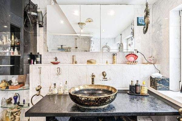 Hochwertige Armaturen, stilvolles Ambiente