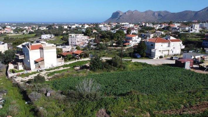Kreta, Chorafakia: Grundstück mit Meerblick in Akrotiri zu verkaufen