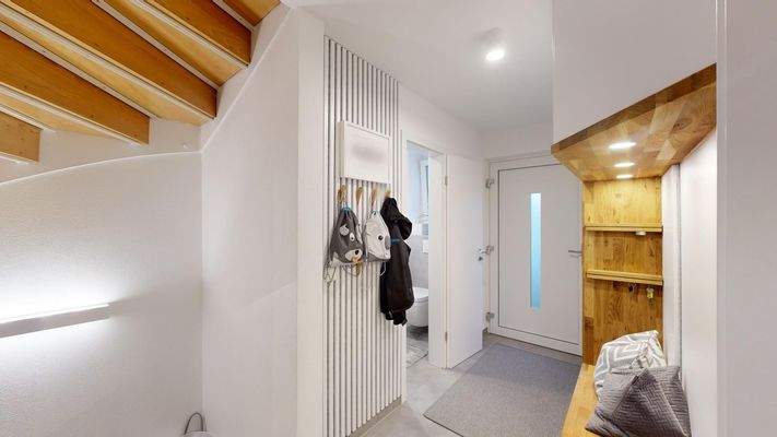 Gäste-Bad im Eingangsbereich