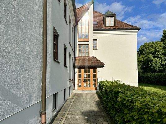 Ansicht Haus 21 Eingangsbereich