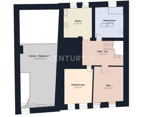 Grundriss 1. Obergeschoss