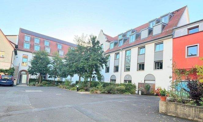 renovierter Klosterinnenhof