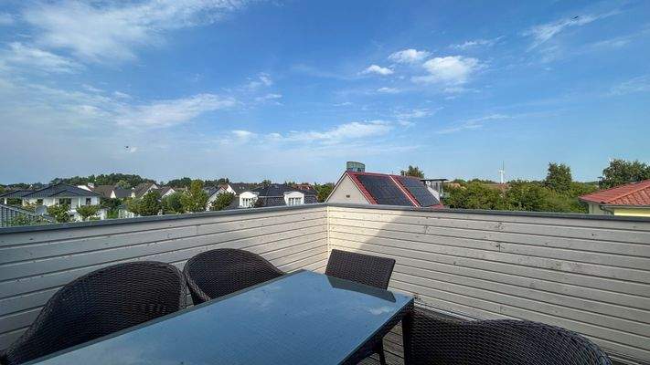 Loggia im Dachgeschoss