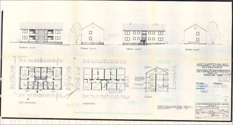 19661011_BE51_Grundriss Haus A_BW4_001