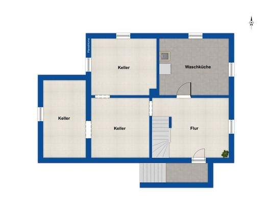 Grundriss - Kellergeschoss