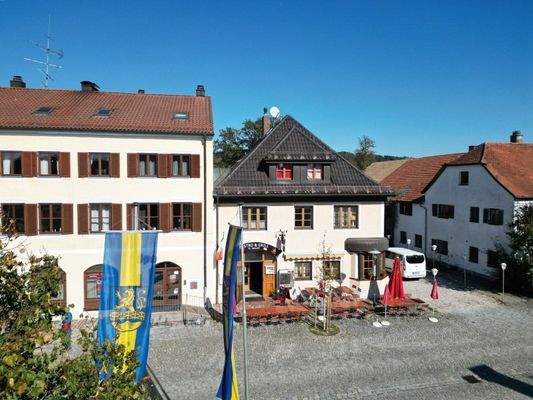 Ansicht Objekt/Gastgarten