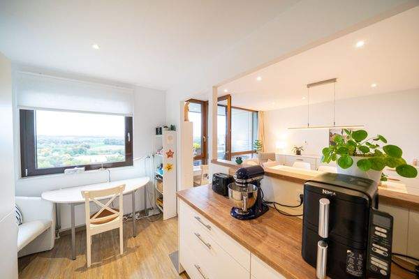 Blick aus der Küche