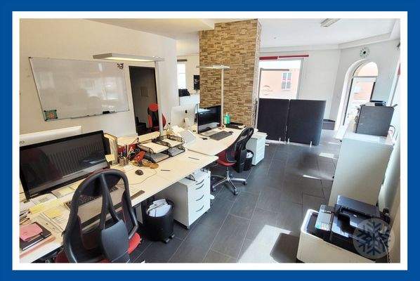 Arbeitsplätze Blick nach Innen