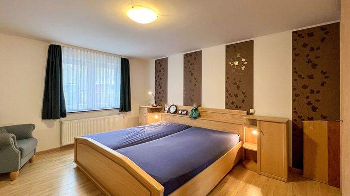 Schlafzimmer im Anbau 