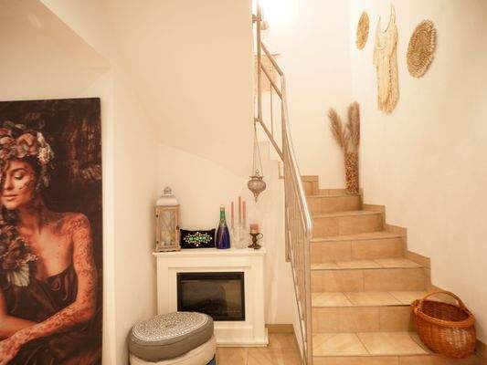 Treppenzugang ins OG