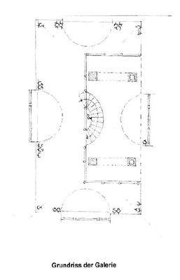 Grundriss Galerie