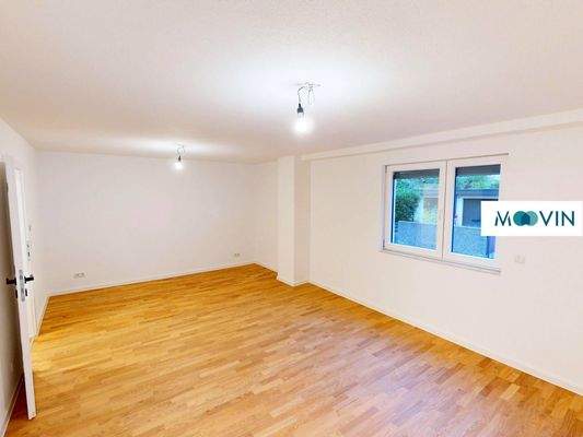 Ansicht I: Wohn- und Esszimmer