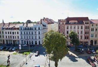 Aussicht auf den Elisabethplatz