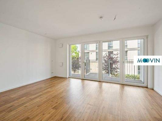 Ansicht II: Wohn- und Esszimmer