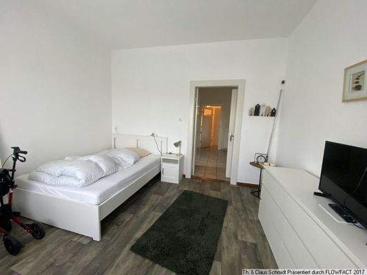 eines der Schlafzimmer