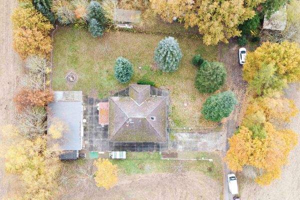 Grundstück von Oben