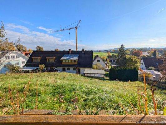 Blick von der Gartenbank