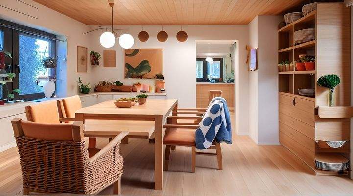 Esszimmer - visualisiert