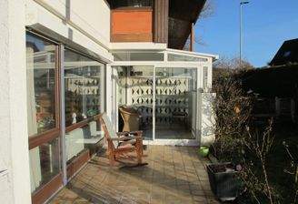 Terrasse und Wintergarten