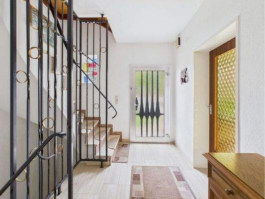 Einmal die Treppe hinauf