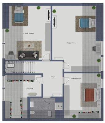 Grundriss Obergeschoss