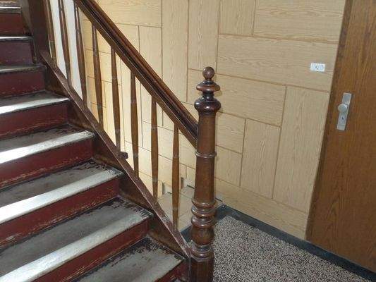 Treppenansicht Hausflur