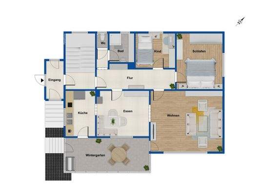 Grundriss Erdgeschoss