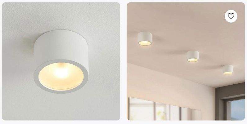 Visualisierung Deckenspots