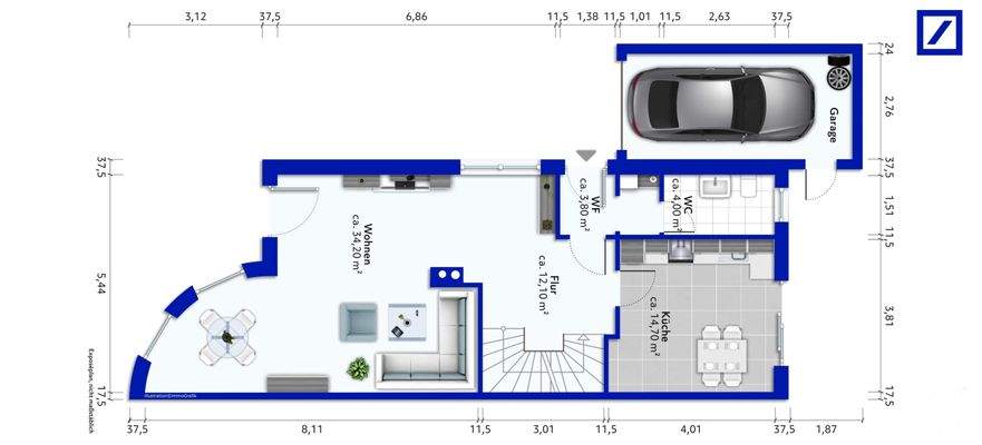Grundriss Erdgeschoss