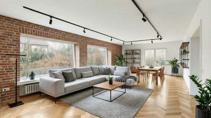 Wohnzimmer EG - (KI generiert)