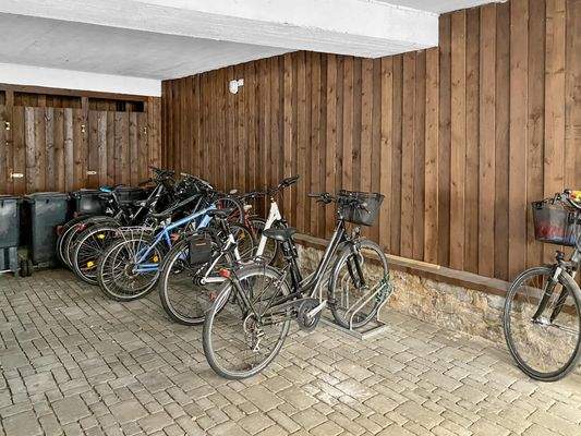 Fahrradparkplatz