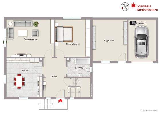 Grundriss - Erdgeschoss